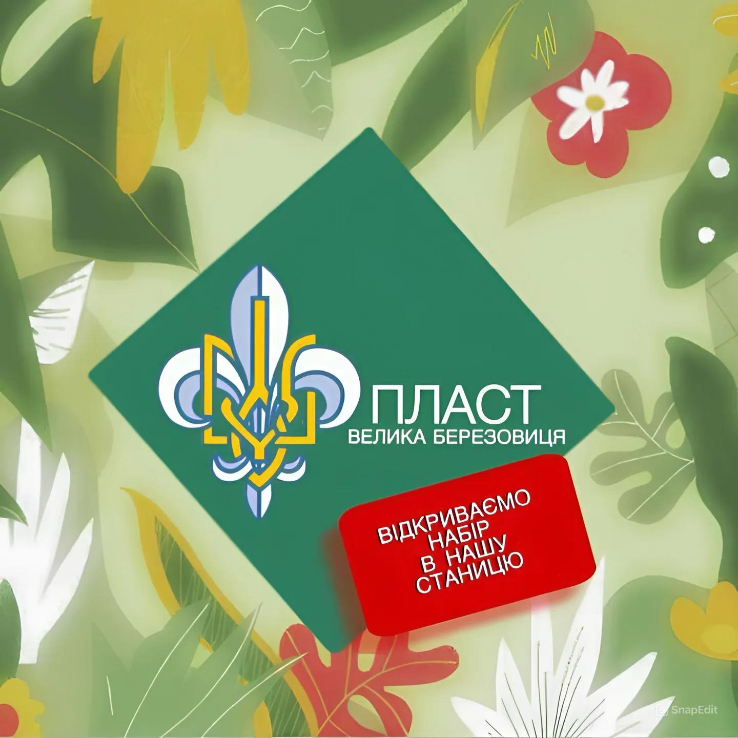 Станиця Велика Березовиця запрошує приєднатися до Пласту