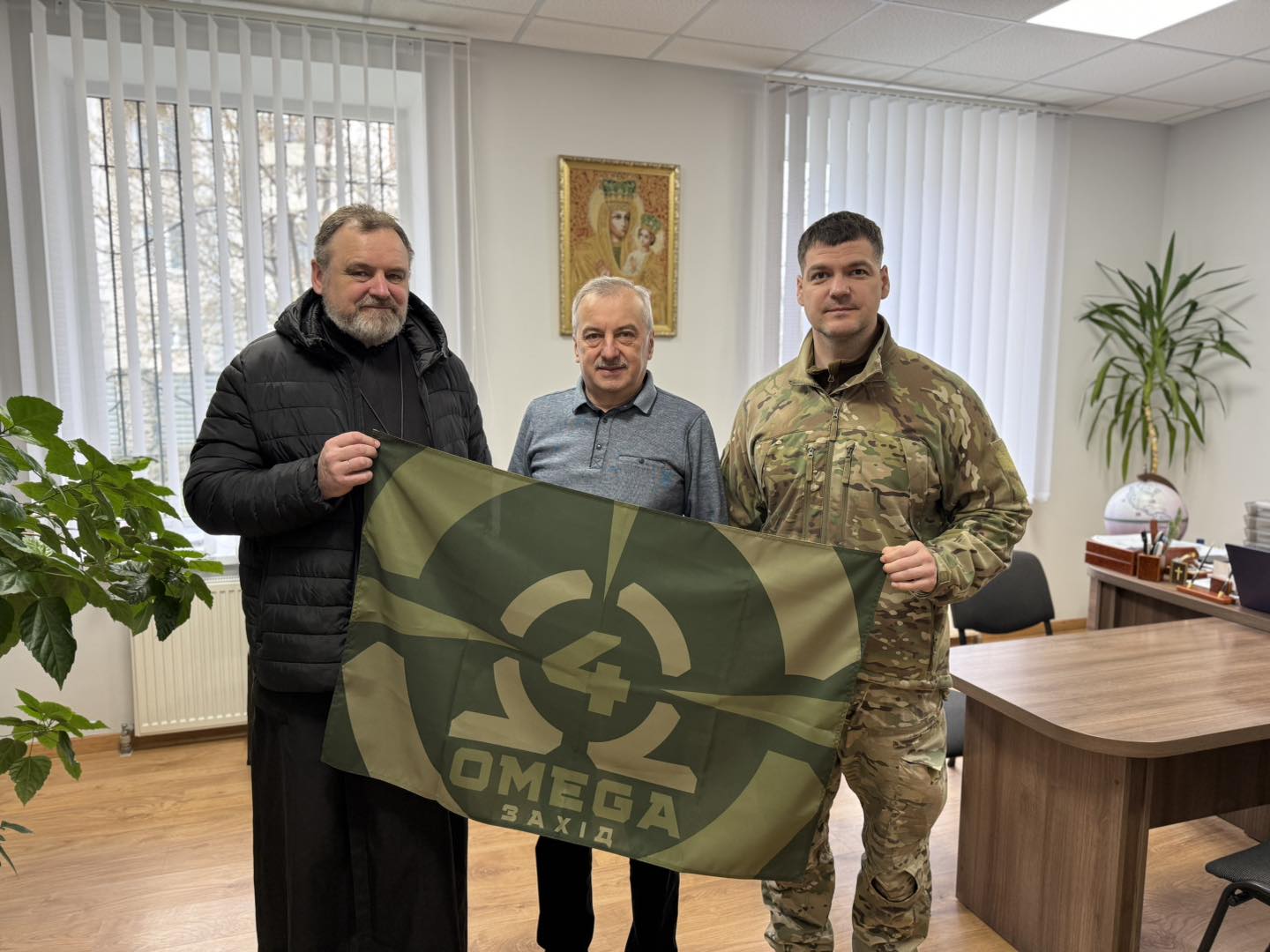 У Великоберезовицькій громаді відбулася зустріч із бійцями підрозділу «Омега» НГУ та військовим капеланом